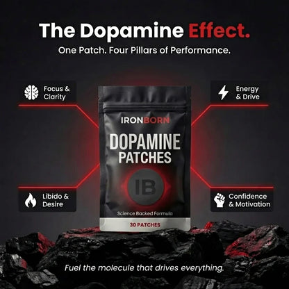 IronBorn Dopamine Patch — Focus, Energy, Libido & Confidence
